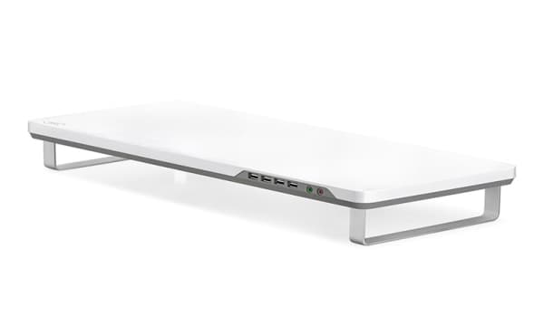 DeepCool M-Desk F1 68,6 cm (27") Fristående Grå, Vit