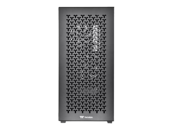Thermaltake Divider 300 TG Air - Mid tower - ATX - genomskinlig sidopanel (härdat glas) - ingen strömförsörjning (PS/2) - svart - USB/ljud