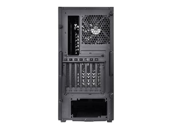 Thermaltake Divider 300 TG Air - Mid tower - ATX - genomskinlig sidopanel (härdat glas) - ingen strömförsörjning (PS/2) - svart - USB/ljud
