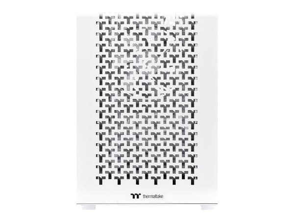 Thermaltake Divider 300 TG Air Snow - Mid tower - ATX - sidepanel med vindu (herdet glass) - ingen strømforsyning (PS/2) - hvit - USB/lyd
