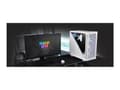 Miniatyrbilde 1 av 5: Thermaltake Divider 300 TG Air Snow - Mid tower - ATX - sidepanel med vindu (herdet glass) - ingen strømforsyning (PS/2) - hvit - USB/lyd