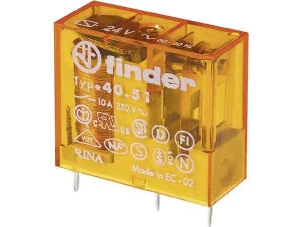 Finder 40.51.8.230.0300 Printrelæ 230 V/AC 10 A 1 x sluttekontakt 1 stk
