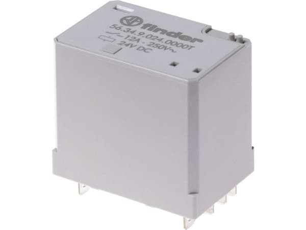 Finder 56.34.9.024.0000T Stikrelæ 24 V/DC 12 A 4 x omskifter 1 stk