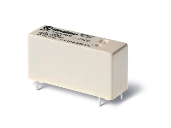 Finder 43.41.7.012.0000 Printrelæ 12 V/DC 10 A 1 x skiftekontakt 1 stk