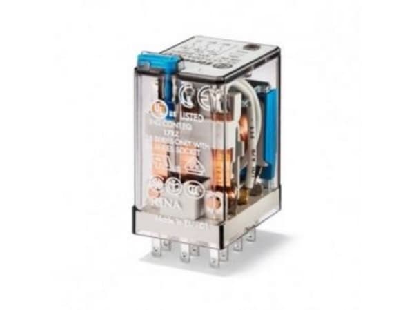 Finder 55.33.9.012.0010 Stikrelæ 12 V/DC 10 A 3 x omskifter 1 stk