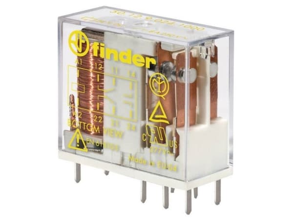 Finder 50.12.9.110.1000 PCB-relä 110 V/DC 8 A 2 x växel 50 st