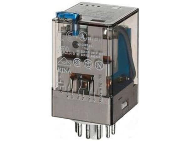 Finder 60.13.9.220.0020 Stikrelæ 220 V/DC 10 A 3 x omskifter 1 stk
