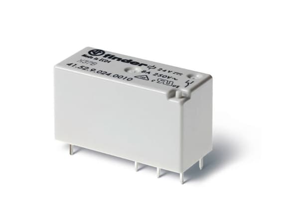 Finder 41.52.9.110.0000 Printrelæ 110 V/DC 8 A 2 x omskifter 1 stk