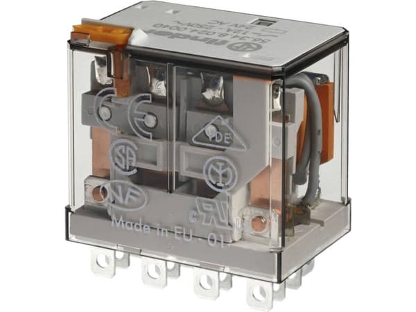 Finder 56.34.8.400.0040 Stikrelæ 400 V/AC 12 A 4 x omskifter 1 stk