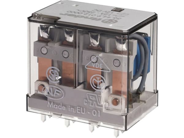 Finder 56.44.9.012.0000 Printrelæ 12 V/DC 12 A 4 x omskifter 1 stk