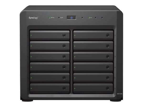 Synology DX1222 - Kabinett för lagringsenheter - 12 fack (SATA-600)