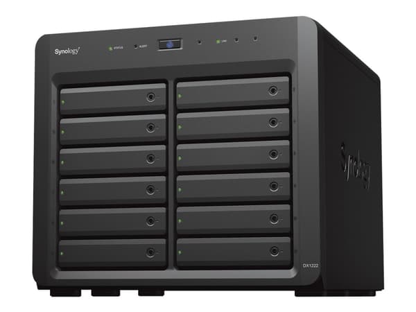Synology DX1222 - Kabinett för lagringsenheter - 12 fack (SATA-600)