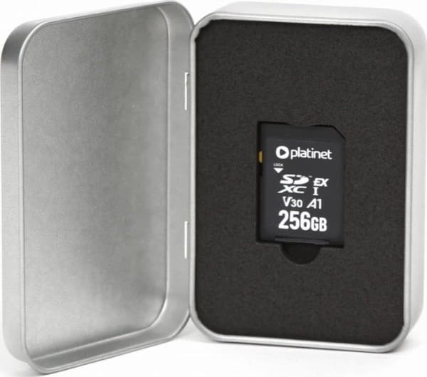 Platinet SD7.0 SDXC 256 GB A1 V30 -kortti (PMMSDEX7256)