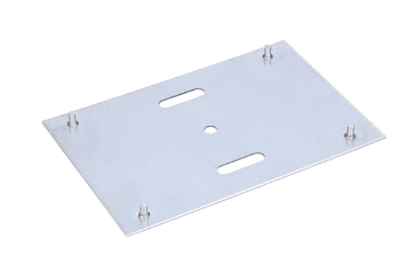Extralink MOUNTING PLATE FOR 8 CORE FIBER OPTIC TERMINAL BOX, Rostfritt stål, Fästesadapter, 5 kg, Metallisk, 1 styck