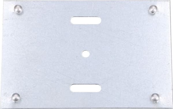 Extralink MOUNTING PLATE FOR 8 CORE FIBER OPTIC TERMINAL BOX, Rostfritt stål, Fästesadapter, 5 kg, Metallisk, 1 styck