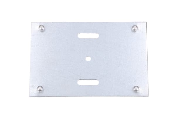 Extralink MOUNTING PLATE FOR 8 CORE FIBER OPTIC TERMINAL BOX, Rustfritt stål, Brakettadapter, 5 kg, Metallisk, 1 stykker