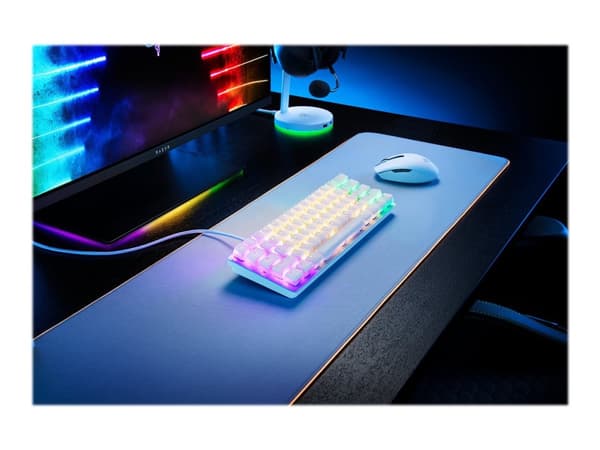 Razer - Tastehettesett - hvit