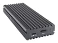 Miniatyrbilde 1 av 5: ICY BOX IB-1817MC-C31 - Drevkabinett - M.2 - M.2 NVMe Card / SATA 6Gb/s - USB-C 3.1 (Gen 2) - grå