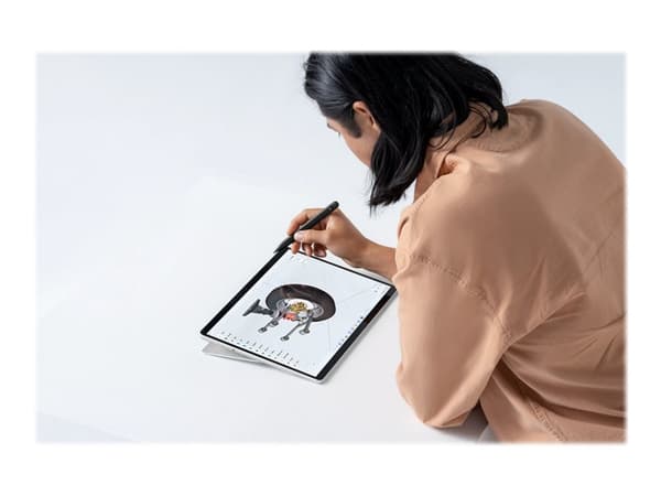 Microsoft Surface Slim Pen 2 - Aktiv penna - 2 knappar - Bluetooth 5.0 - mattsvart - för Microsoft Surface Hub 2S, Laptop Studio, Pro 8, Pro 9, Pro X