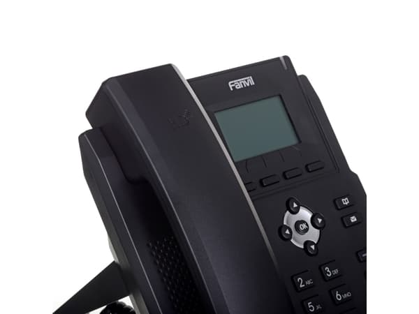 Fanvil X3S LITE, IP-telefon, Svart, Trådbunden telefonlur, Skrivbord/vägg, In-band, Utanför bandet, SIP-information, 2 linjer