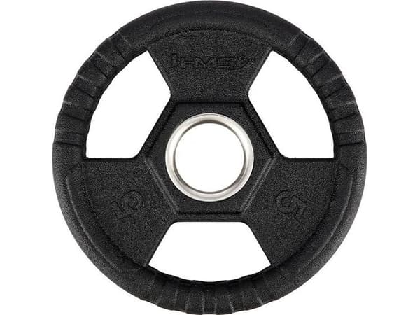 HMS TOH05 SVART PLATE MED GUMMI 5 KG HMS