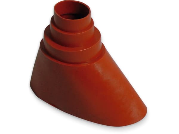 TechniSat 0000/1719, Takstein, Aluminium, Plast, Rød, firkant, 600 g, 240 mm