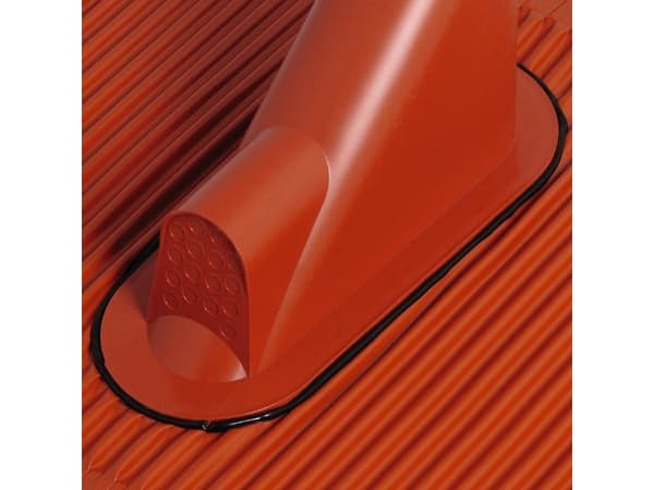 TechniSat 0000/1719, Takstein, Aluminium, Plast, Rød, firkant, 600 g, 240 mm