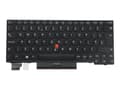 Miniatyrbild 1 av 5: Lenovo - Ersättningstangentbord för bärbar dator - med Trackpoint - QWERTY - brittisk - svart - FRU - för ThinkPad L13 Gen 2; L13 Yoga Gen 2; X13 Gen
