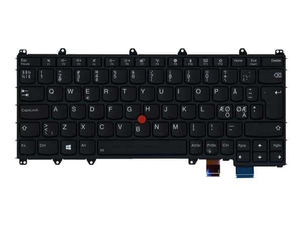 Lenovo 01HW654, Näppäimistö, Pohjoismainen, Lenovo, ThinkPad X380 Yoga