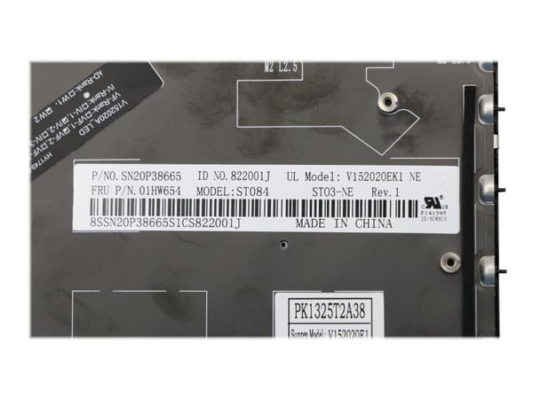 Lenovo 01HW654, Näppäimistö, Pohjoismainen, Lenovo, ThinkPad X380 Yoga