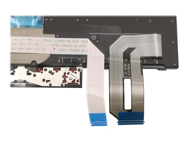 Primax - Erstatningstastatur for bærbar PC - med Trackpoint - bakbelysning - Arabisk - svart - for ThinkPad P14s Gen 1; P14s Gen 2; T14 Gen 1; T14 Ge