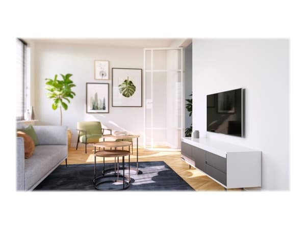 Vogel's Comfort TVM 3205 - Monteringssett (veggmontering) - fast - for TV - stål, herdet plast - svart - skjermstørrelse: 19"-50"