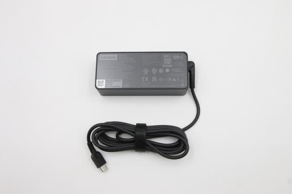 Chicony - USB-C-strømadapter - AC 100-240 V - 65 watt - svart - FRU - for 100e Chromebook Gen 3; 500w Gen 3; V14 G3 ABA; V14 G3 IAP; V15 G3 ABA; V15