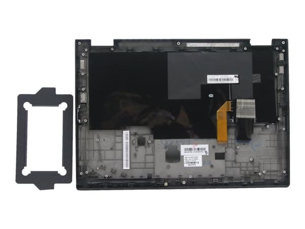Chicony - Erstatningstastatur for bærbar PC - med Trackpoint, UltraNav - bakbelysning - QWERTY - Spansk - FRU - med toppdeksel - for ThinkPad X13 Yog