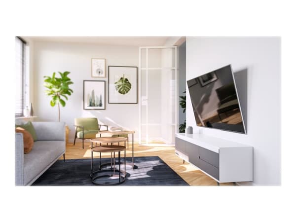 Vogel's TVM 3615 - Monteringssett (veggmontering) - for LCD-skjerm - aluminium - svart - skjermstørrelse: 40"-77"