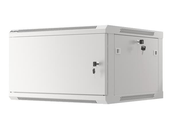 Lanberg - Rack skåp - väggmontering - grå, RAL 7035 - 12U - 19"