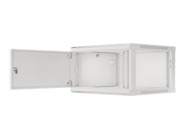 Lanberg - Rack skåp - väggmontering - grå, RAL 7035 - 12U - 19"