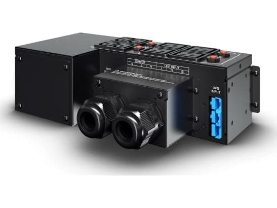 CyberPower MBP60AHVIEC82U, bypass-bryter, stativfeste, svart, metall, 2U, OLS6000ERT6U OLS10000ERT6U BPSE240V75ART3U BPSE240V75ART3UOA OLS6000ERT6UM