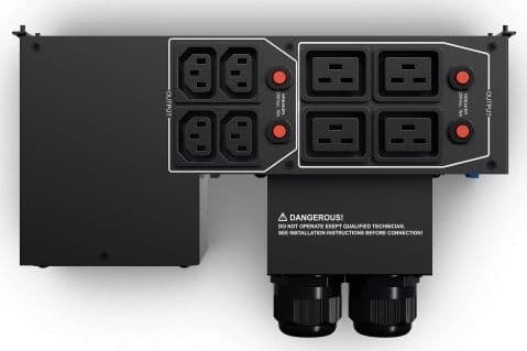 CyberPower MBP60AHVIEC82U, bypass-bryter, stativfeste, svart, metall, 2U, OLS6000ERT6U OLS10000ERT6U BPSE240V75ART3U BPSE240V75ART3UOA OLS6000ERT6UM