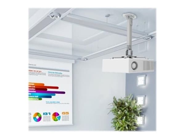 Techly ICA-PM 18S prosjektor veggfester Tak Sølv