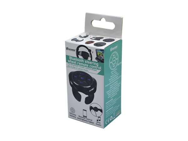 Vakoss Bluetooth steering wheel, Älypuhelin, Bluetooth, Painikkeiden painaminen, Musta