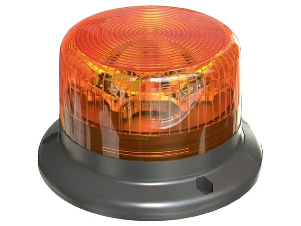 OSRAM Rotorblink Light Signal LED Beacon Light RBL102 12 V, 24 V via ledningsnet Skruemontering Orange