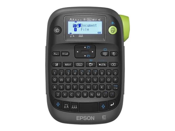 Epson LabelWorks LW-K400 - Etikettmaker - S/H - termotransfer - Rull (1,8 cm) - 180 dpi - inntil 6 mm/sek - kutter - 4-linjers utskrift, sensor for å