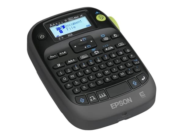 Epson LabelWorks LW-K400 - Etikettmaker - S/H - termotransfer - Rull (1,8 cm) - 180 dpi - inntil 6 mm/sek - kutter - 4-linjers utskrift, sensor for å