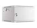 Miniatyrbilde 3 av 5: Lanberg WF01-6606-00S - Rack skap - veggmonterbar - grå, RAL 7035 - 6U - 19"