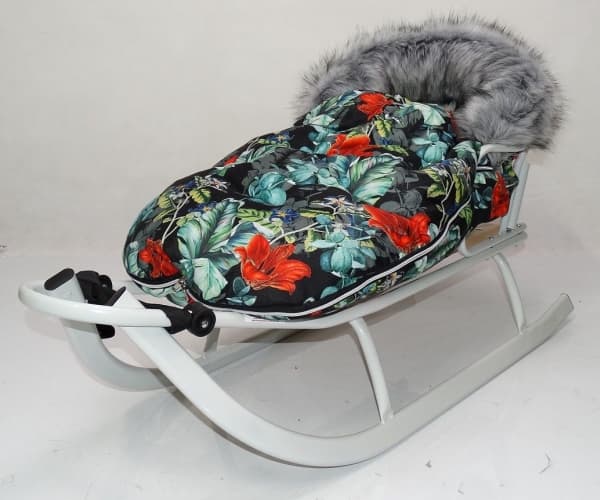 Matpol Sleeping bag Cocoon Printing Red Flowers