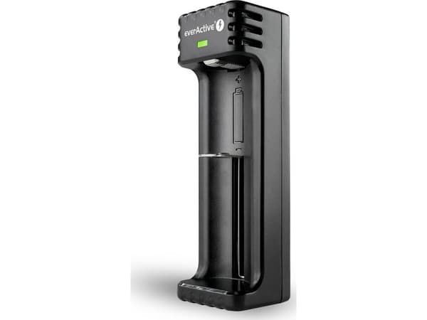 Akkulaturi ladattaville Li-ion akuille everActive LC-100