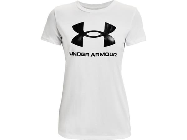 T-skjorte for kvinner Under Armour Live Sportstyle Grafisk hvit SSC 1356305 102 (S)