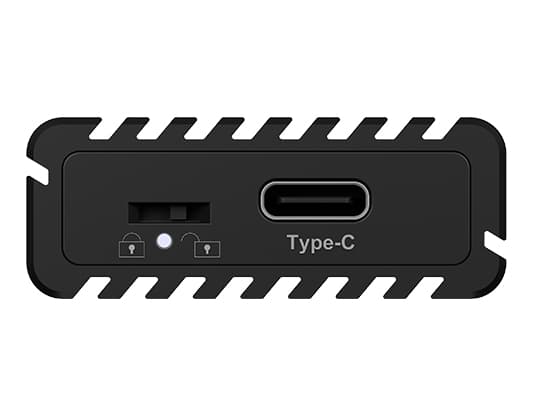 IB-1817MCT-C31 NVMe/SATA M.2 2230/2242/2260/2280 Toolless Enclosure