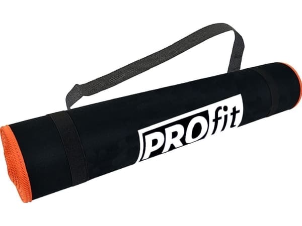 PROfit Body and Soul träningsmatta 180x60x0,6cm, svart, DK 705-N
